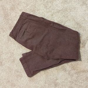 J.Crew Brown Brushed Twill Pants | 32x30